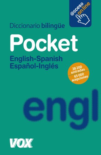 Imagen de archivo de Diccionario Pocket English-Spanish Espanol-Ingles / Pocket Dictionary Ingles-Espanol Spanish-English a la venta por Goldstone Books