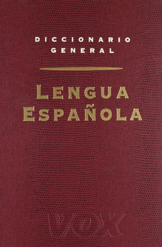 9788471539281: Diccionario General De La Lengua Espanola/ General Spanish Language Dictionary