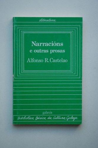 Stock image for Narraciones e Outras Prosas for sale by Zubal-Books, Since 1961