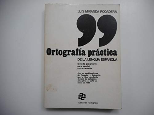 9788471551573: Ortografia practica de la lengua española