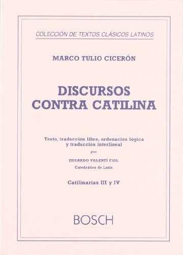 Imagen de archivo de Discursos contra Catilina, I (Catilinarias I y II) a la venta por Iridium_Books