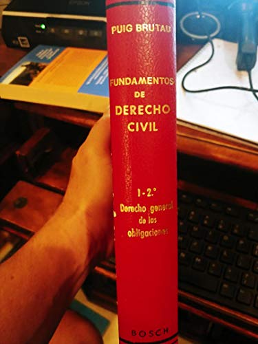 9788471629692: Fundamentos de Derecho Civil: Tomo 1 - Vol. 2. Derecho general de las obligaciones (SIN COLECCION)