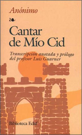 Beispielbild fr Cantar de Mo Cid zum Verkauf von Remagener Bcherkrippe