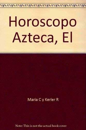 Imagen de archivo de El horscopo azteca a la venta por Librera Prez Galds