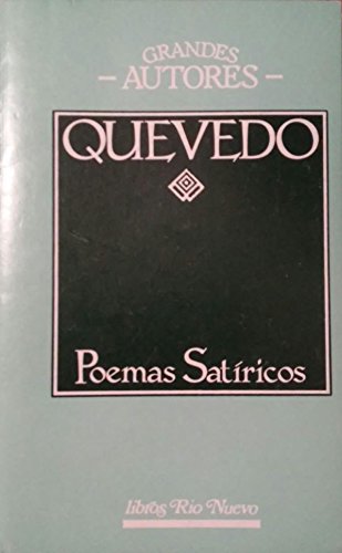 Imagen de archivo de Poemas satiricos Quevedo, Francisco De a la venta por VANLIBER