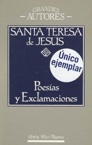 Stock image for unionun solo libro santa teresa de jesus poesias 362 for sale by DMBeeBookstore