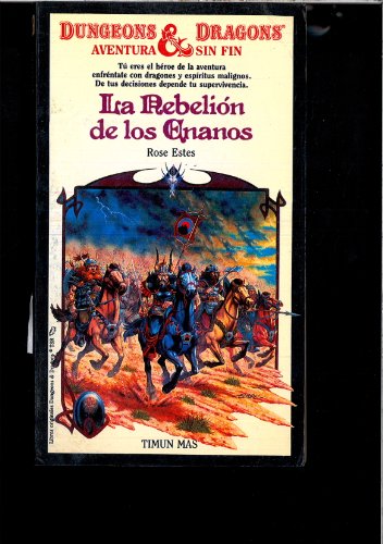 Imagen de archivo de La Rebelion De Los Enanos (dungeons And Dragons: Timun Mas) a la venta por RecicLibros
