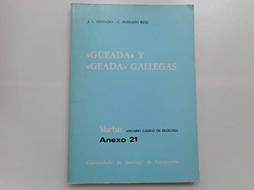 Beispielbild fr Gueada y Geada Gallegas zum Verkauf von LibroUsado GRAN VA