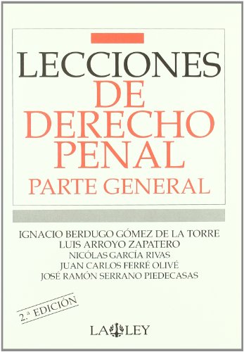 Stock image for Lecciones de derecho penal : parte general for sale by Iridium_Books