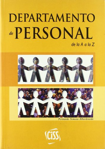 9788471978011: Departamento de personal de la "A" a la "Z" (GUIA ESCOLAR)