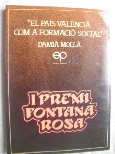 Beispielbild fr EL PAS VALENCI COM A FORMACI SOCIAL zum Verkauf von Librera Gonzalez Sabio