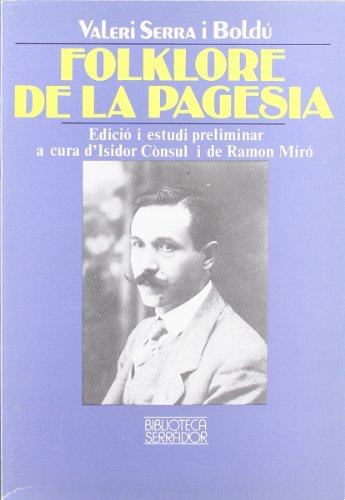 Imagen de archivo de Folklore de la pagesia a la venta por AG Library