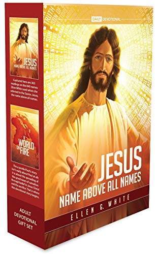 Stock image for JESUS, NAME ABOVE ALL NAMES A WORLD ON FIRE, DEVOTIONAL BOXED GIFT SET 2021 for sale by Opalick