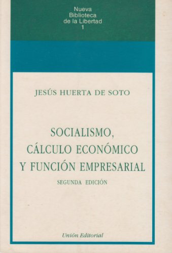 9788472092525: Socialismo, clculo econmico y funcin empresarial