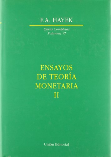 Beispielbild fr Ensayos de teora monetaria II zum Verkauf von MARCIAL PONS LIBRERO