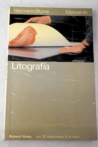 Imagen de archivo de MANUAL DE LITOGRAFA a la venta por Librera Maestro Gozalbo