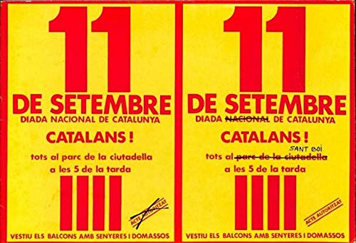 9788472227668: [11S] - ONZE DE SETEMBRE (LA DIADA EN FOTOGRAFIES I TEXTOS) (CATALN)