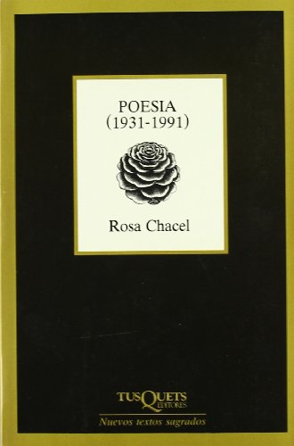 PoesÃ­a (1931-1991) (Marginales) (Spanish Edition) (9788472234758) by Chacel, Rosa