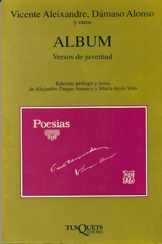 Álbum. Versos de juventud