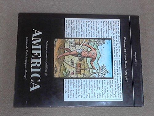 9788472239012: Amrica ([Biblioteca del Nuevo Mundo 1492-1992)