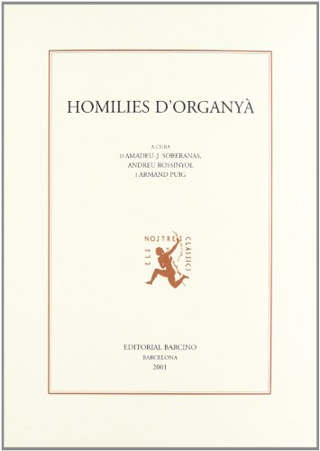 Imagen de archivo de Homilies d'Organy : facsmil del manuscrit a la venta por AG Library