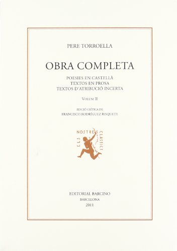 Imagen de archivo de OBRA COMPLETA (VOL.II) a la venta por Librerias Prometeo y Proteo
