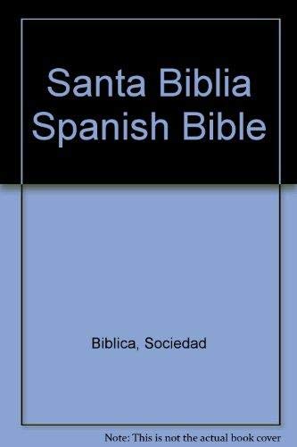 Stock image for Santa Biblia Spanish Bible for sale by HPB-Emerald