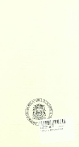 Imagen de archivo de Tiempo y temporalidad (Coleccio?n Universidad) (Spanish Edition) a la venta por Iridium_Books