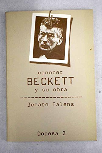 9788472354173: Beckett y su obra