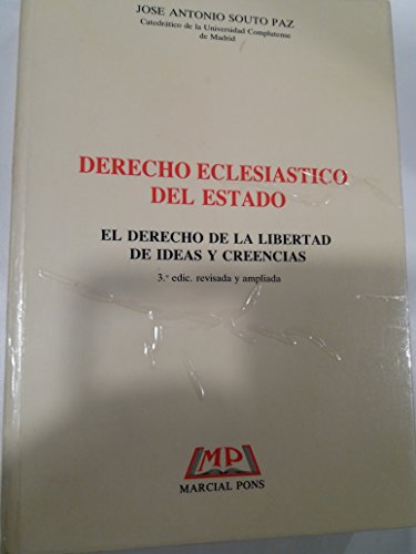 Derecho eclesiástico del estado : - Souto Paz, José Antonio.