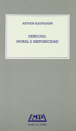 Imagen de archivo de Derecho moral e historicidad a la venta por Iridium_Books