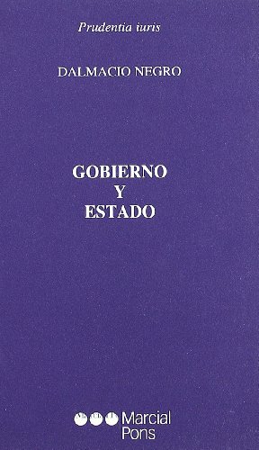 Imagen de archivo de GOBIERNO Y ESTADO a la venta por Siglo Actual libros