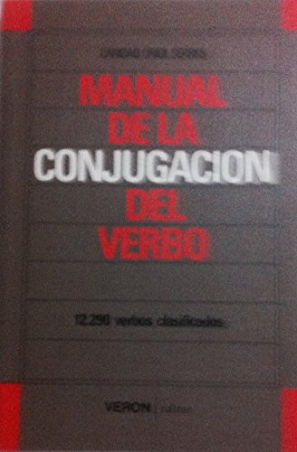 9788472551695: Manual de la conjugacin del verbo