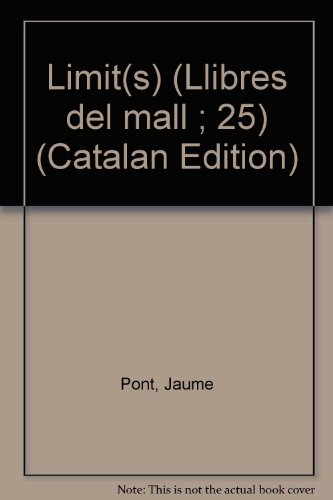 9788472560963: Límit(s) (Llibres del mall ; 25) (Catalan Edition)