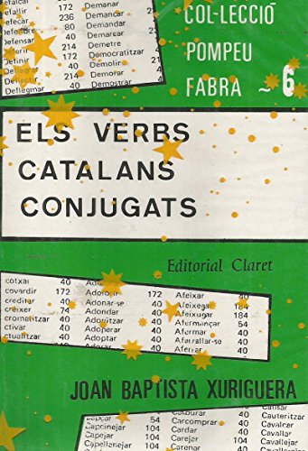 Stock image for ELS VERBS CATALANS CONJUGATS for sale by WorldofBooks