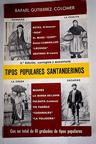 Imagen de archivo de Tipos Populares Santanderinos a la venta por RecicLibros