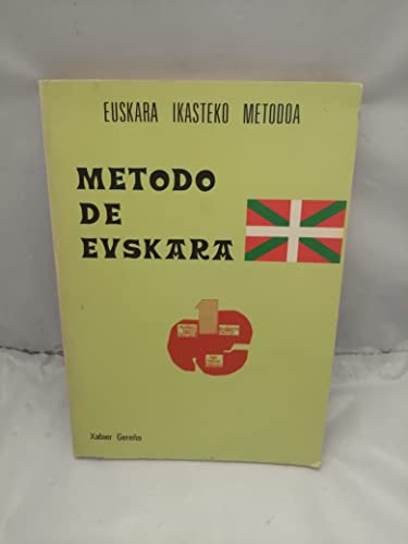 Stock image for METODO DE EUSKARA. EUSKARA IKASTEKO METODOA. for sale by LIBRERA COCHERAS-COLISEO