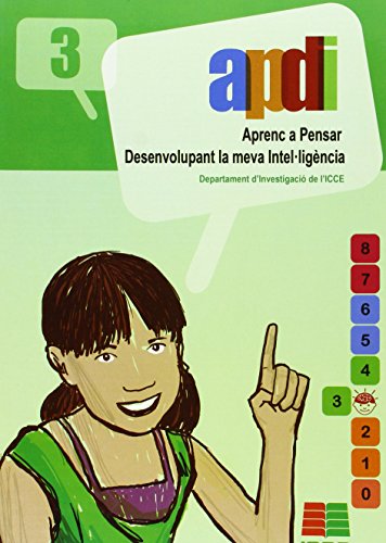 9788472782914: APDI 3: aprenc a pensar desenvolupament la meva intelligncia (Apdi (catalan))