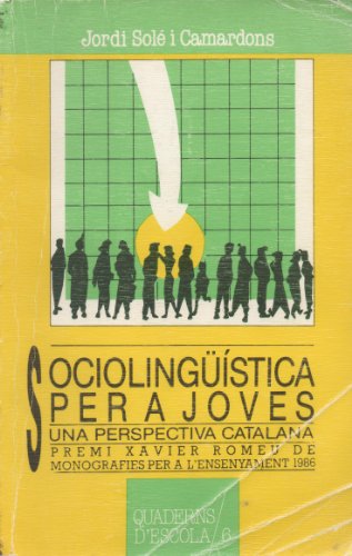 Beispielbild fr Sociolingstica Per a Joves. Una Perspectiva Catalana zum Verkauf von medimops