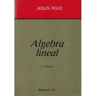 9788472881204: ALGEBRA LINEAL ROJO