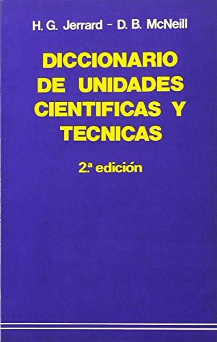 Stock image for Diccionario de unidades cientficas for sale by El Pergam Vell