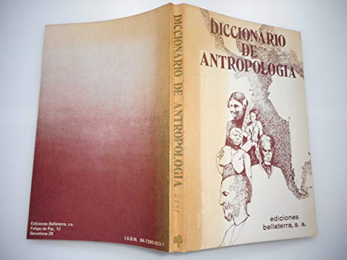 Stock image for DICCIONARIO DE ANTROPOLOGIA for sale by Libreria HYPATIA BOOKS
