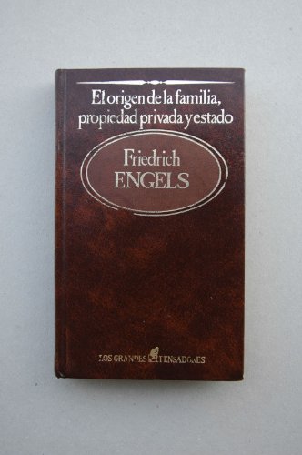 9788472915763: El Origen De La Familia, Propiedad Privada Y Estado