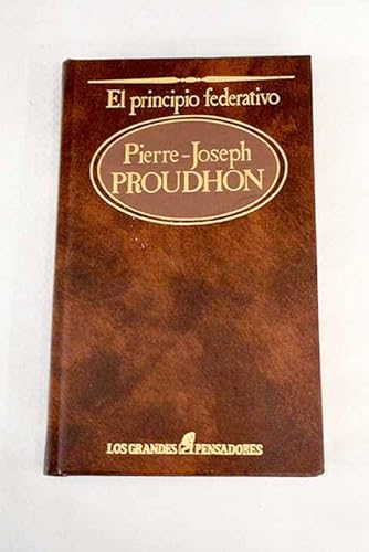 Stock image for El Principio Federativo for sale by Papel y Letras