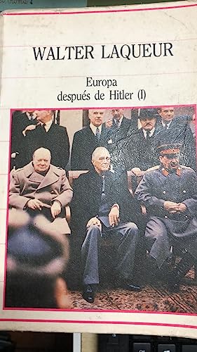 Imagen de archivo de Europa despues de Hitler (2 Vols.) a la venta por medimops