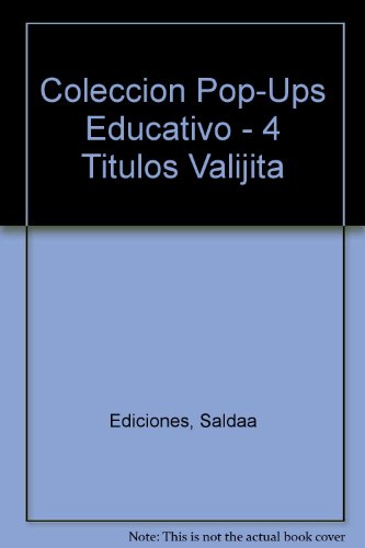 Imagen de archivo de Coleccion Pop-Ups Educativo - 4 Titulos Valijita (Spanish Edition) a la venta por Half Price Books Inc.