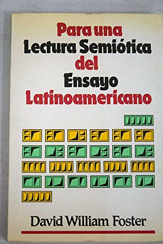 9788473171229: Para una lectura semiótica del ensayo ...