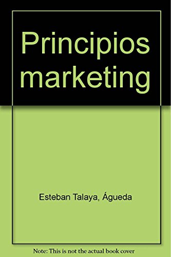 Imagen de archivo de Libro Principios De Marketing 2 Ed De Agueda Esteban Talay a la venta por Juanpebooks