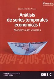 Imagen de archivo de Anlisis de series temporales econmicas I modelos estructurales a la venta por MARCIAL PONS LIBRERO