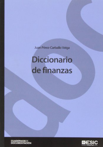 Beispielbild fr Diccionario de Finanzas zum Verkauf von Ammareal